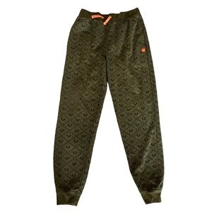 True Religion Youth Large Monogram Joggers Olive Y2K Streetwear